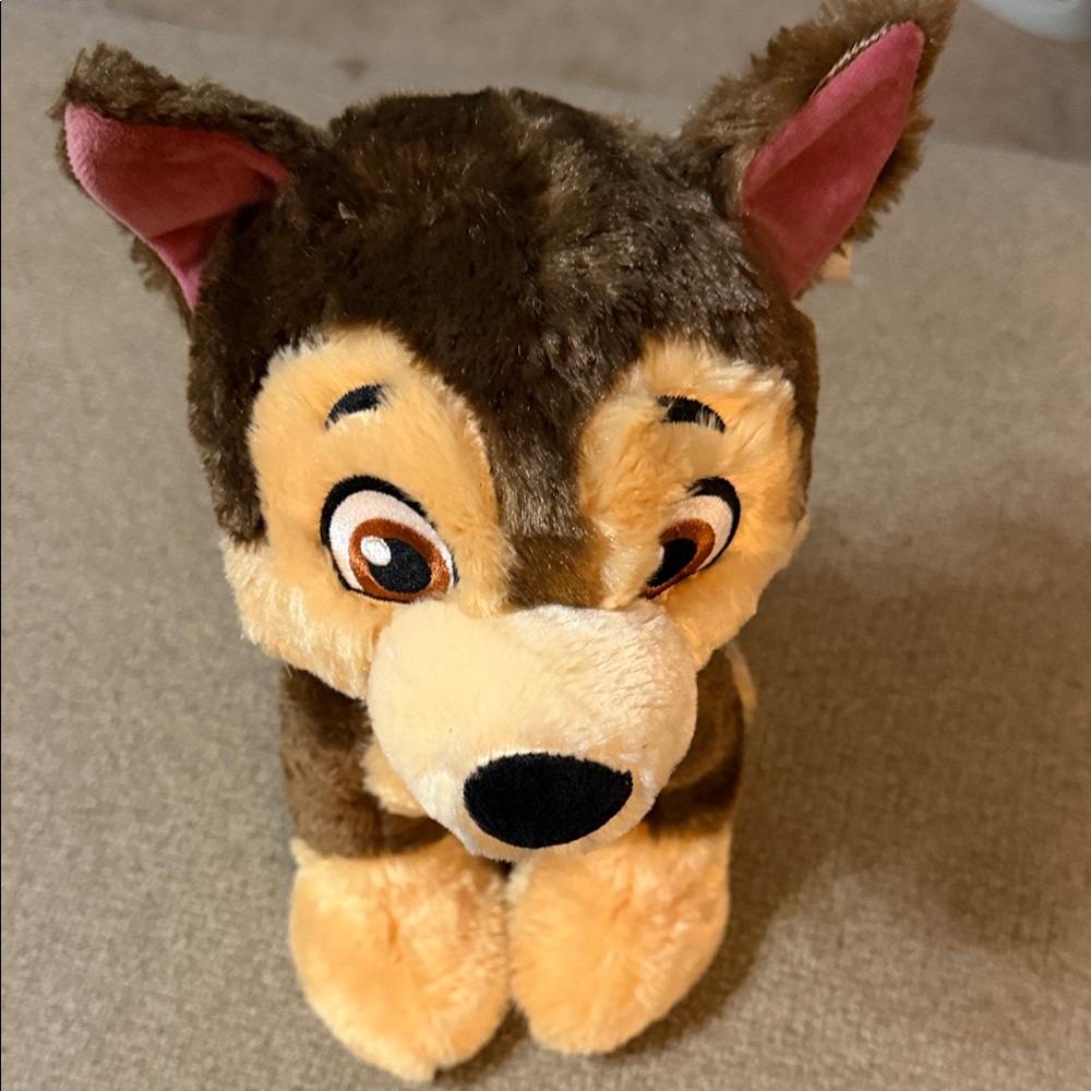 Build-A-Bear Paw Patrol Chase brown and Tan Plush Dog Toy